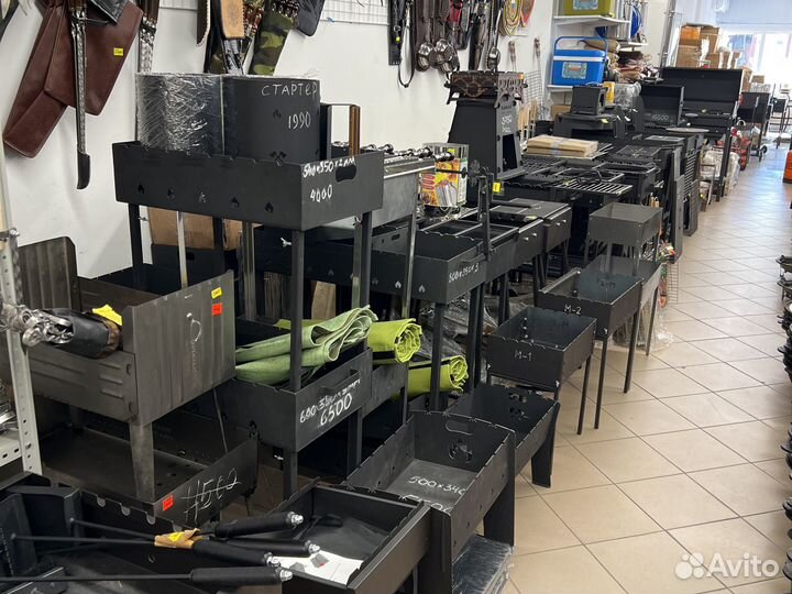 Мангал разборный 500х270х2 мм