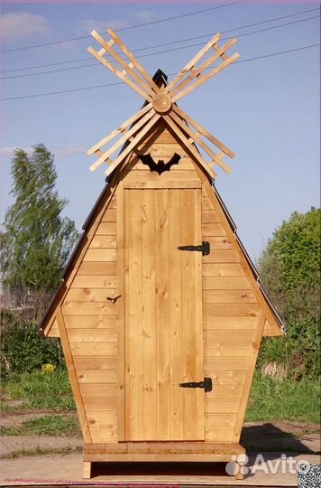 Дачный туалет с установкой ELE1000