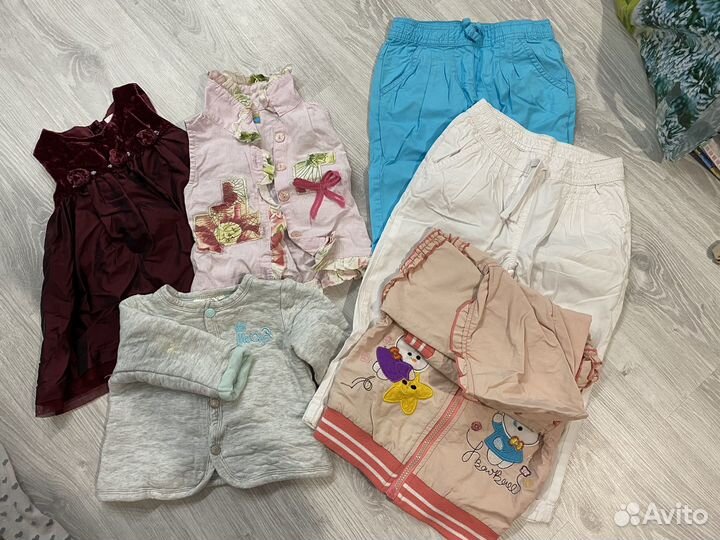 Детские вещи пакетом для девочек