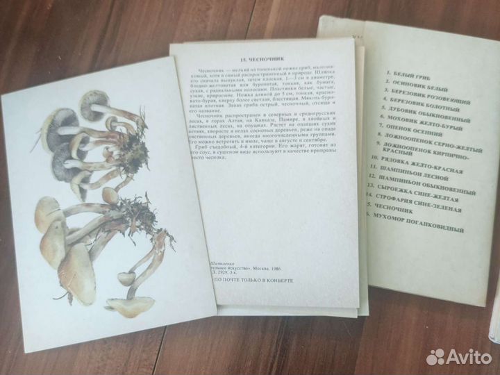 Наборы открыток издательства Арка, советские