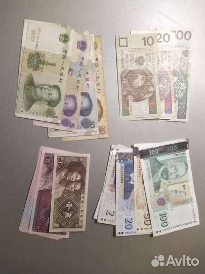 Продаются различные иностранные Боны