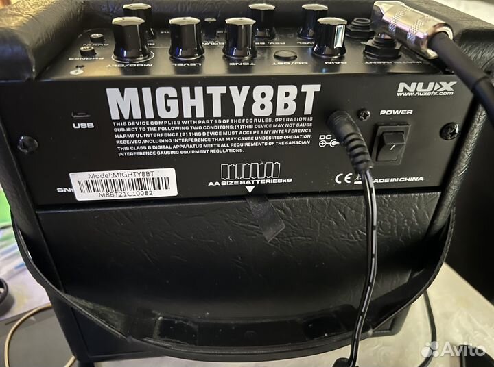 Комбоусилитель Nux mighty 8bt