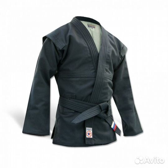 Куртка самбо Крепыш Я 'Атака' черная