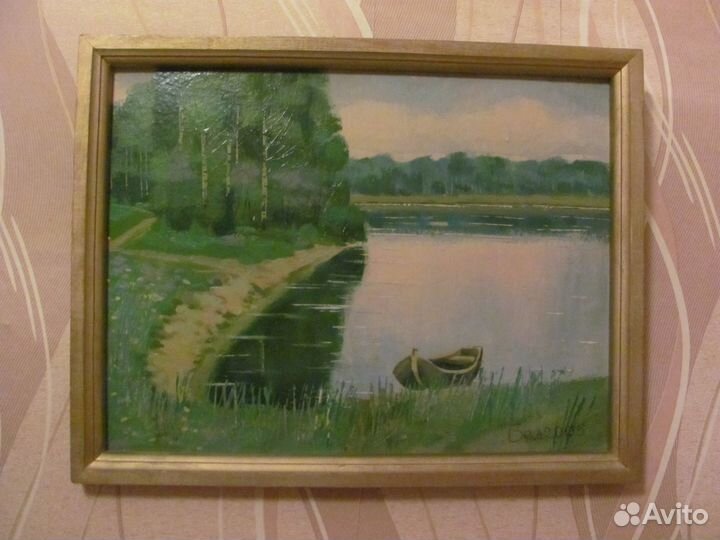 Картина 420x330, двп, масло