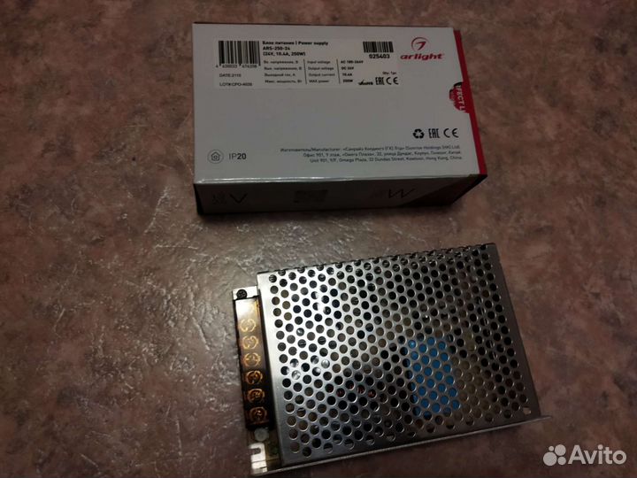 Блок питания 24v 10А