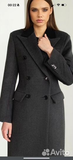 Пальто приталенное женское