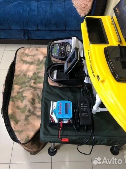 Прикормочный кораблик camarad