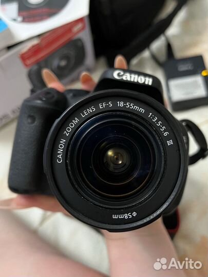 Зеркальный фотоаппарат canon eos 600d