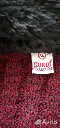 Кофта вязаная с капюшоном