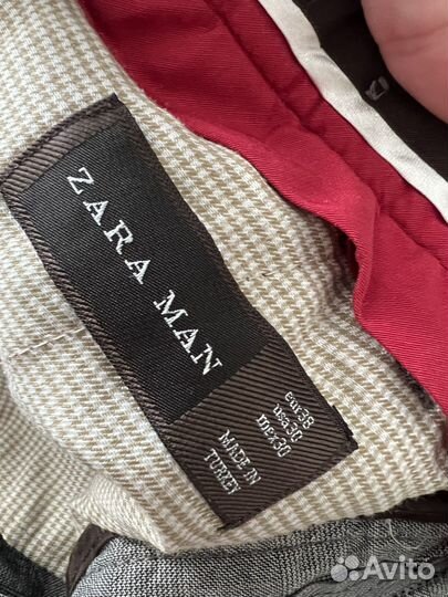 Брюки zara мужские