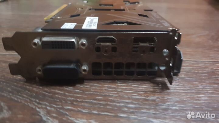 Продам видеокарту asus rog strix gtx 1050 ti 4gb