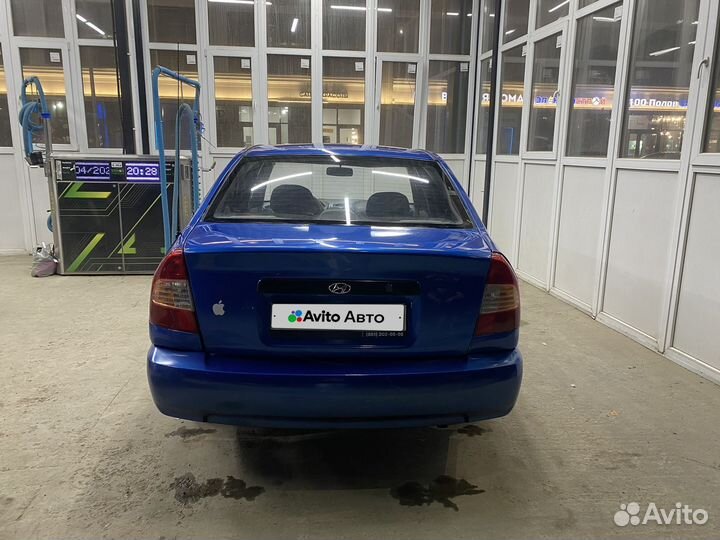 Hyundai Accent 1.5 МТ, 2007, 177 000 км