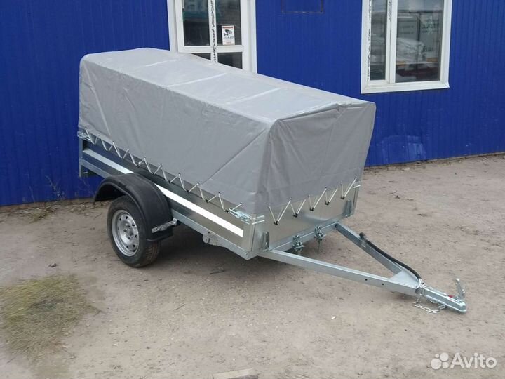 Прицеп легковой 2.05*1.24 с тентом от пфс