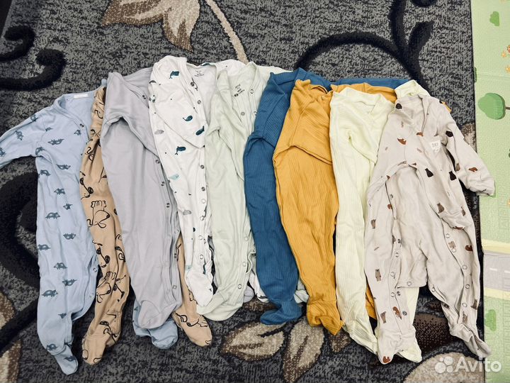 Вещи для новорожденных пакетом 68-74