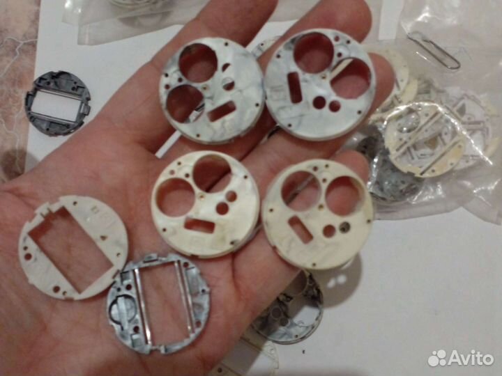 Часы СССР электроника вставки в корпуса новые