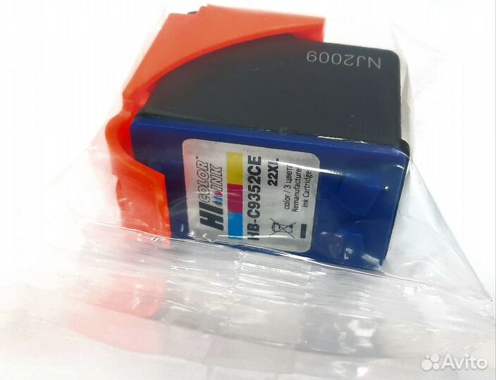 Картридж струйный C9352CE цветной 22XL