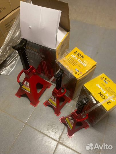 Подставка под автомобиль страховочная 2 шт