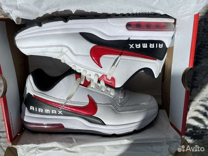 Кроссовки nike air max lt d 3 snos whiteredblack