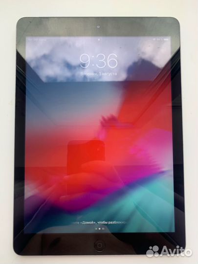 iPad air Wi-Fi+Cellular, LTE 32 гб