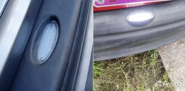 Подсветка номера на Opel Astra Corsa Vectra Zafira