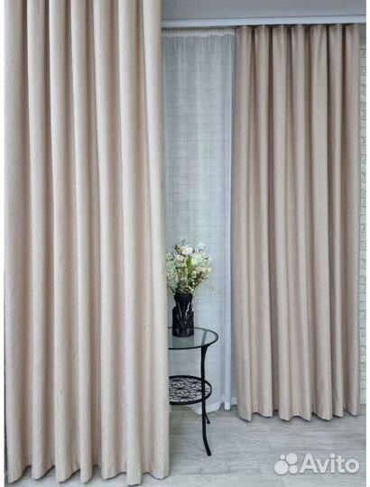 Шторы новые 260/300-260/240