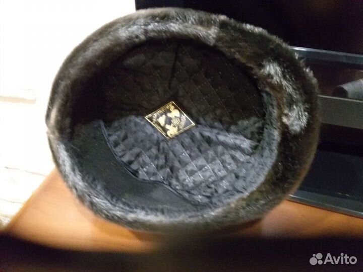 Меховая мужская кепка из нерпы