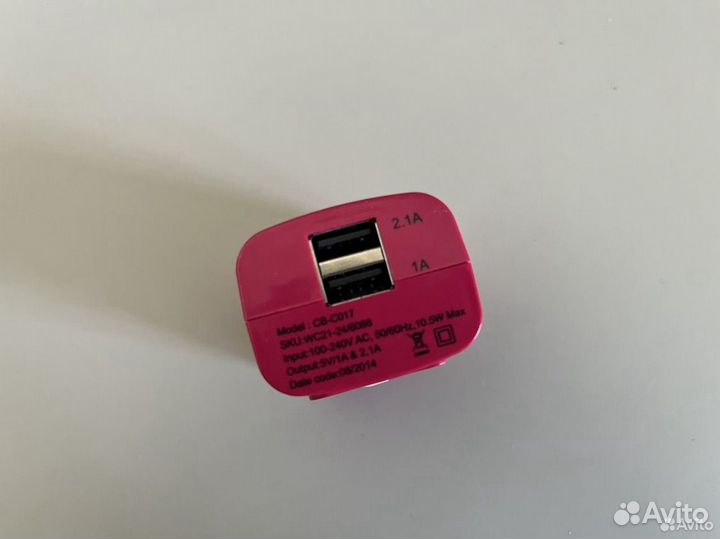 Американская вилка адаптер питания USB переходник