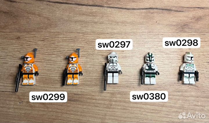 Lego Star Wars минифигурки