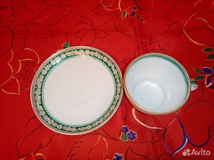 Чашка с блюдцем лфз