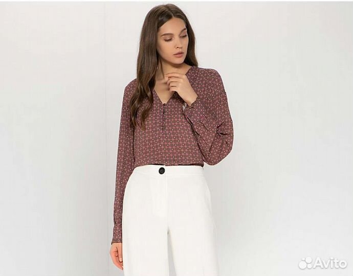 Новая изумительная блузка, рубашка. Чистая вискоза