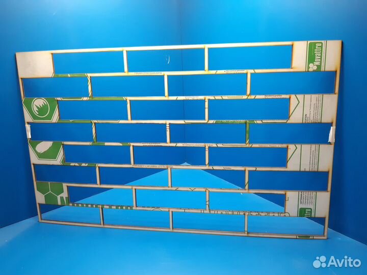 Трафарет для изготовления фасадных термопанелей