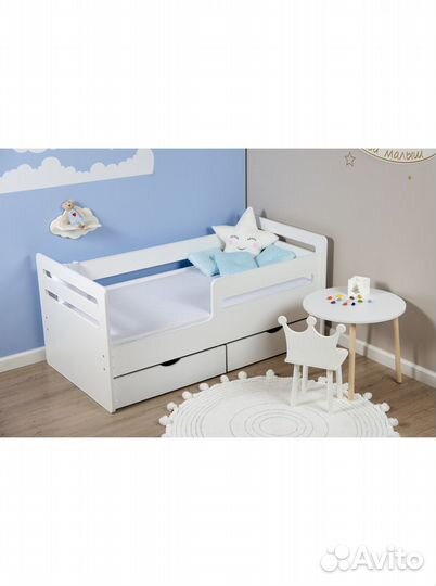 Подростковая кровать «Wooden bed 4», 160х80 см