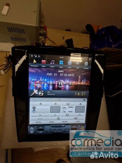 Штатная магнитола для Mitsubishi Pajero IV 2006-20