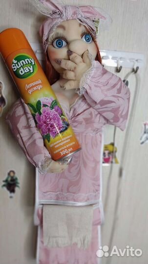 Интерьерная кукла-держатель