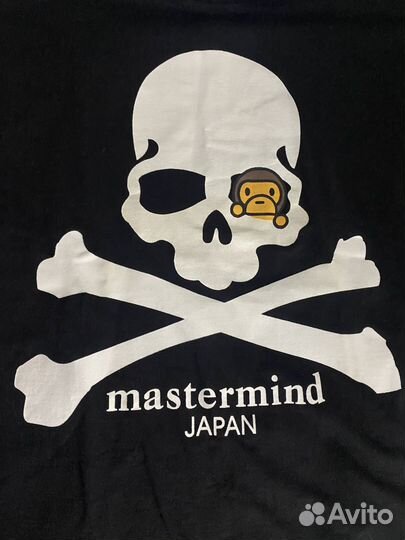 Bape X Mastermind Japan skull Milo 2011 t-shirt