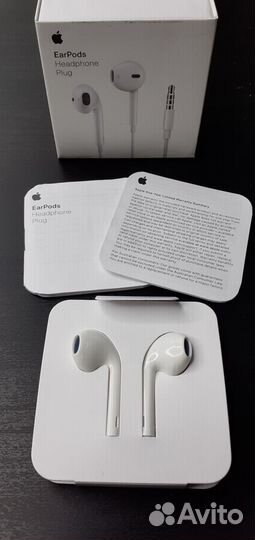 Apple Earpods проводные наушники Вьетнам