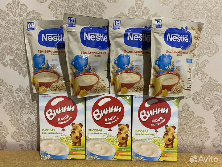 Детские каши молочные