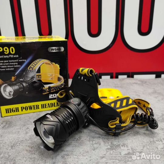 Налобный фонарь P90