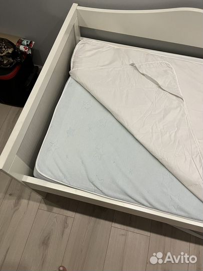 Детская кровать IKEA с матрасом