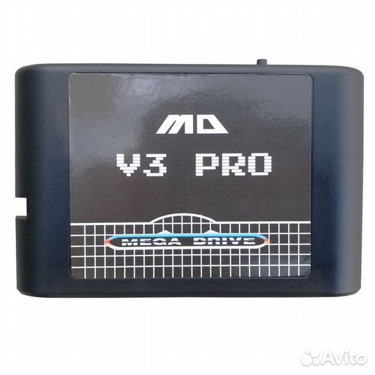 Картридж Sega со слотом под карту памяти
