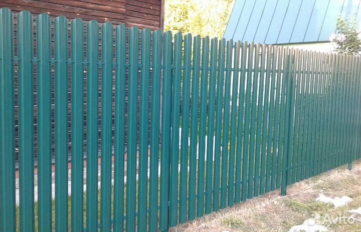 Забор металлический профессионально качественно