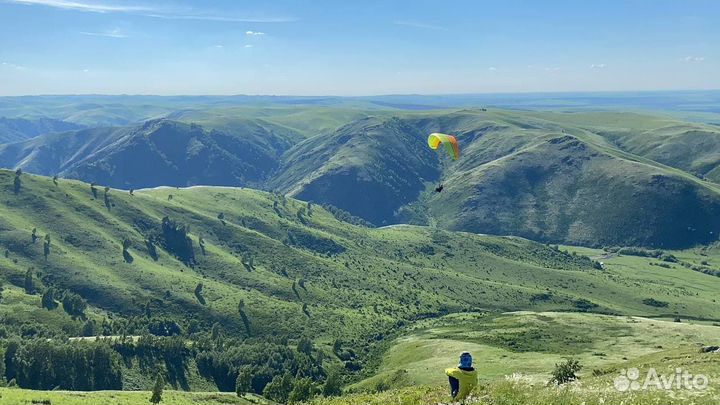 Полет на параплане