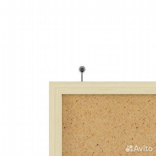 Доска пробковая 90х120 см. Деревянная рама
