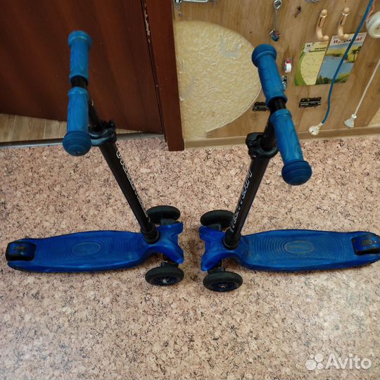 Самокат детский трехколесный бу