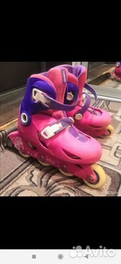 Роликовые коньки детские раздвижные