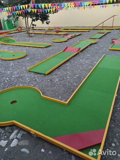 Дорожки для mini гольфа
