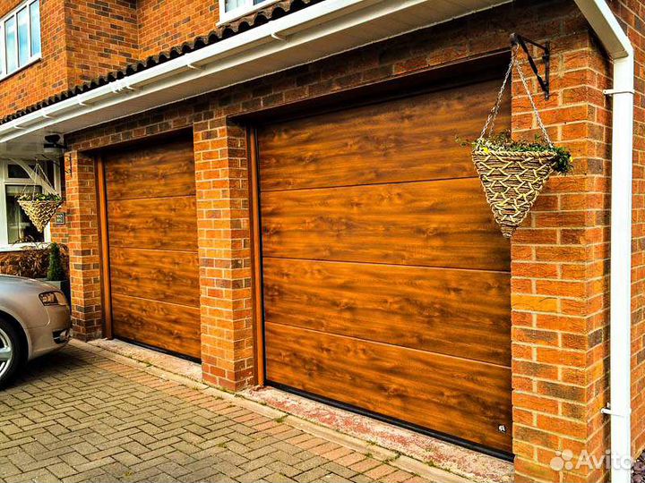 Секционные гаражные ворота