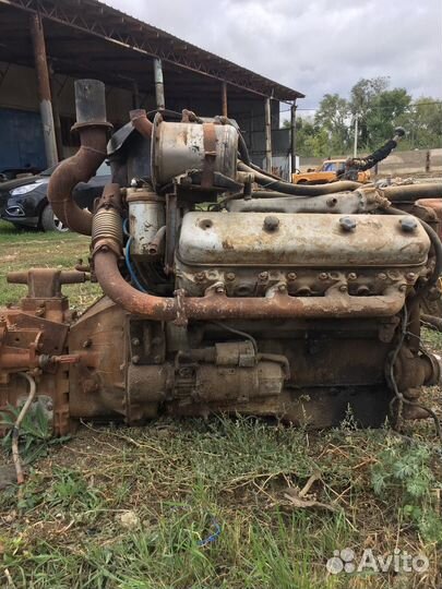 Двигатель ямз-238 и кпп маз
