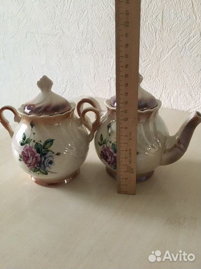 Керамический сервиз чайно-кофейный