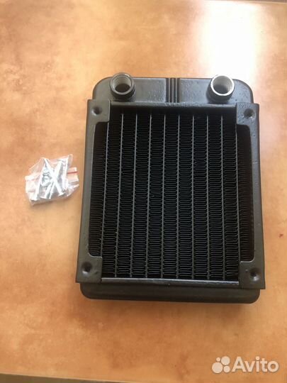 Алюминиевый компьютерный радиатор водяной 120 мм